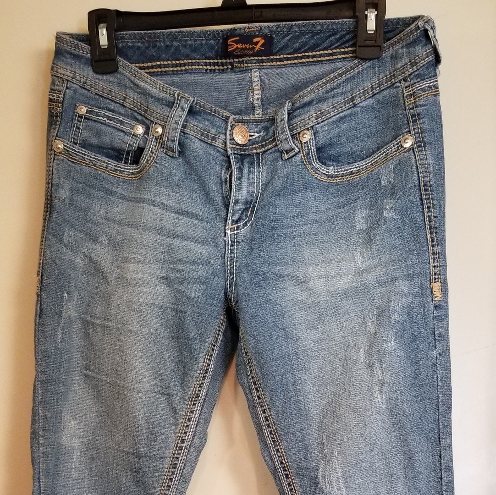 Cropped Jeans